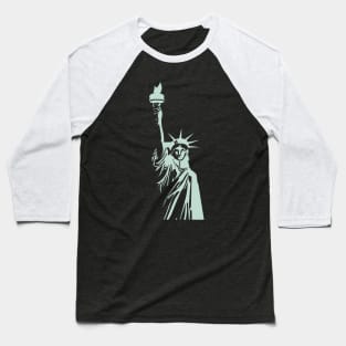 The Statue of Liberty Baseball T-Shirt